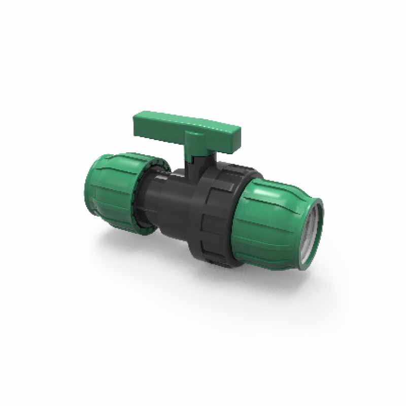 PP Coupling <br>Ball Valve <br>(Green Seri)